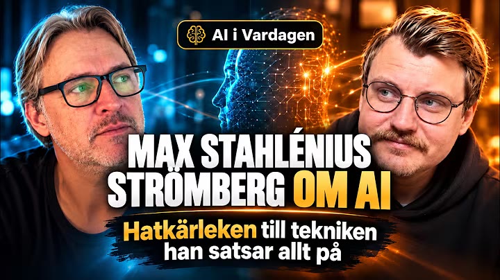 Omslagsbild för AI i Vardagen med Mats Svedberg och Max Stahlénius Strömberg